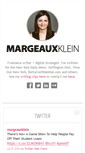 Mobile Screenshot of margeauxklein.com